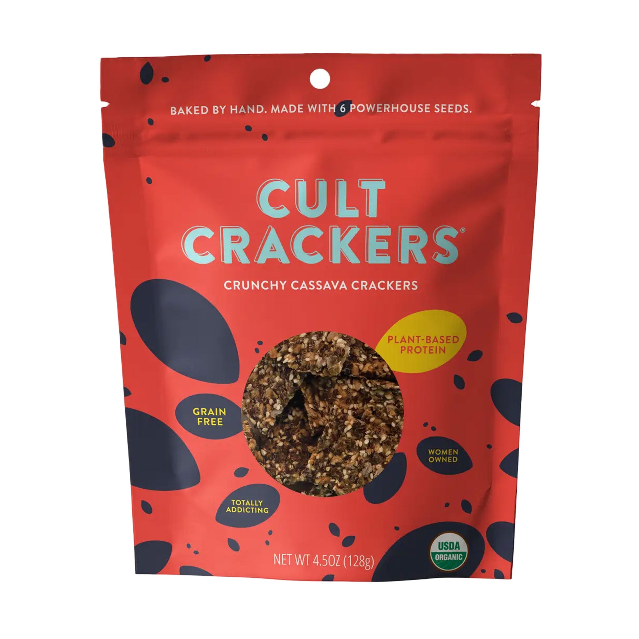 Crunchy Cassava Crackers