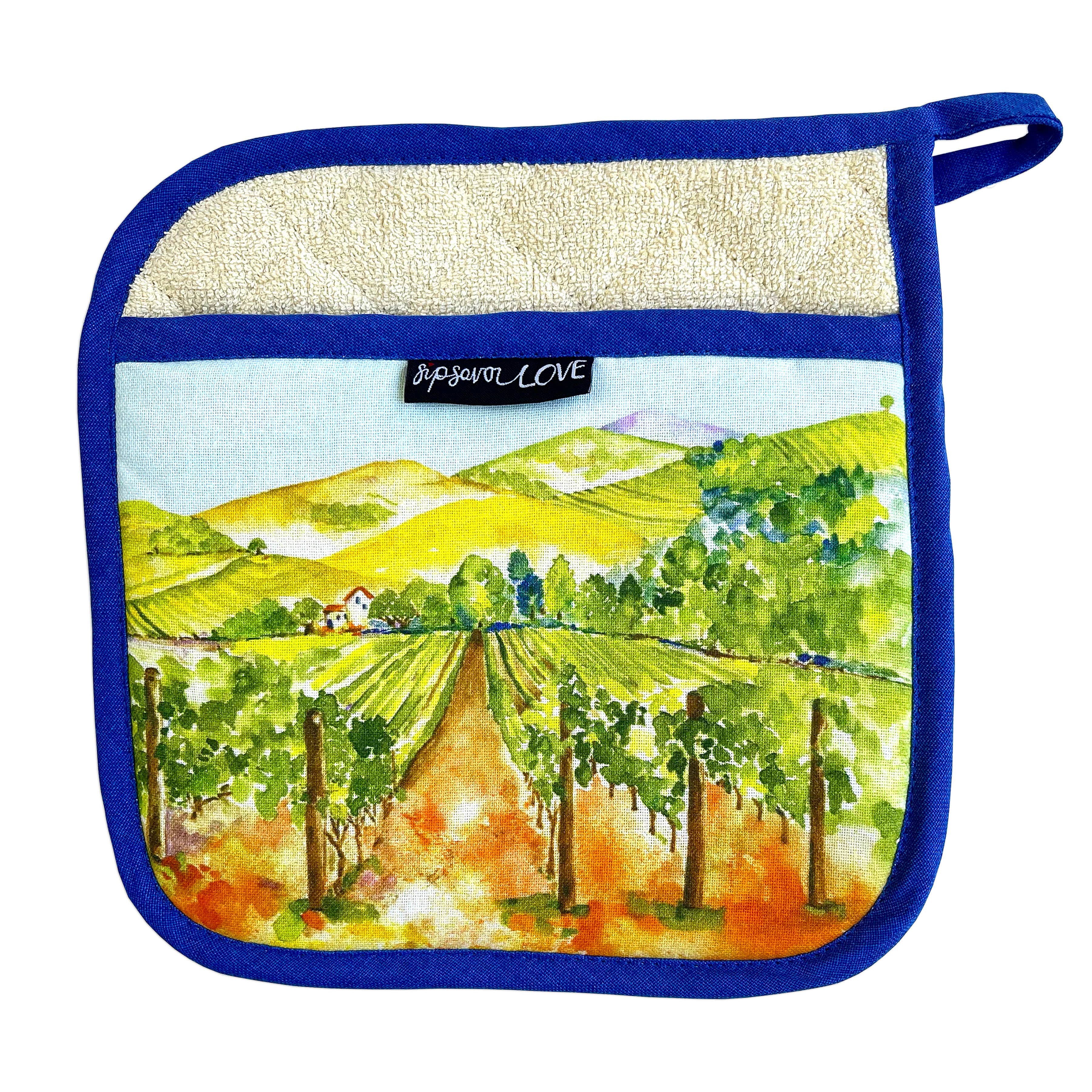 &quot;Among The Vines&quot; Pot Holder