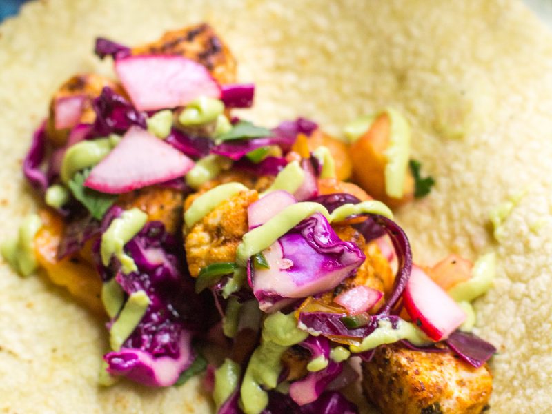 Fish Tacos and Cabbage Slaw Recipe