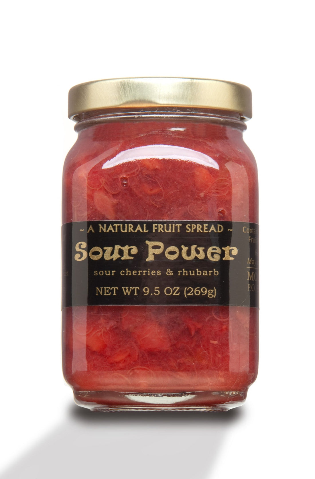 Mountain Fruit Company Sour Power - Sour Cherry &amp; Rhubarb Jam