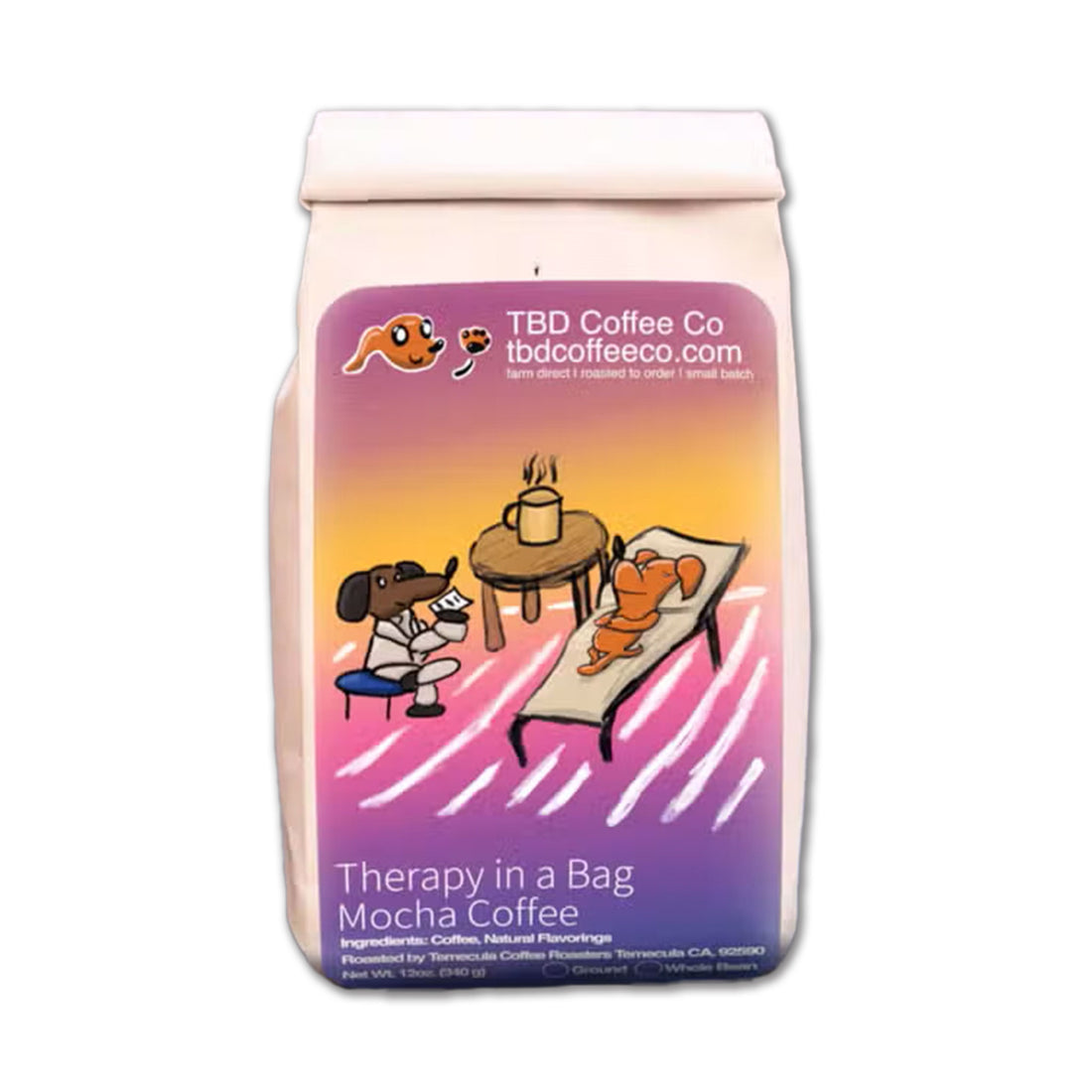 Therapy in a Bag: Mocha Coffee (Ground)