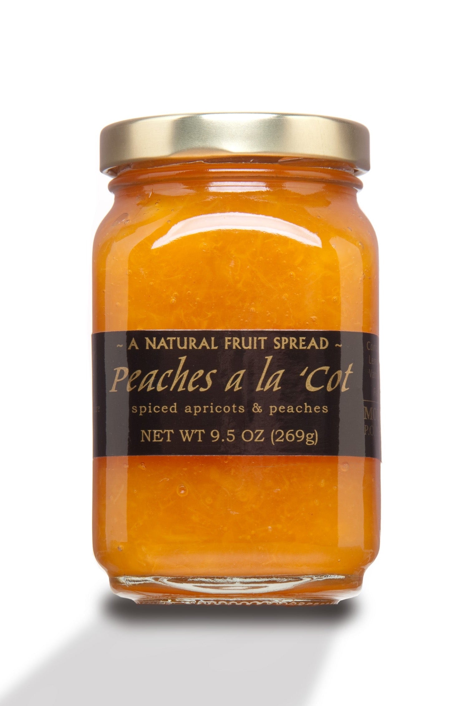 Mountain Fruit Company Peaches a la Cot - Spiced Apricot and Peach Jam