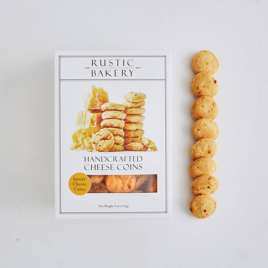 Rustic Bakery Savory Cheese Coins