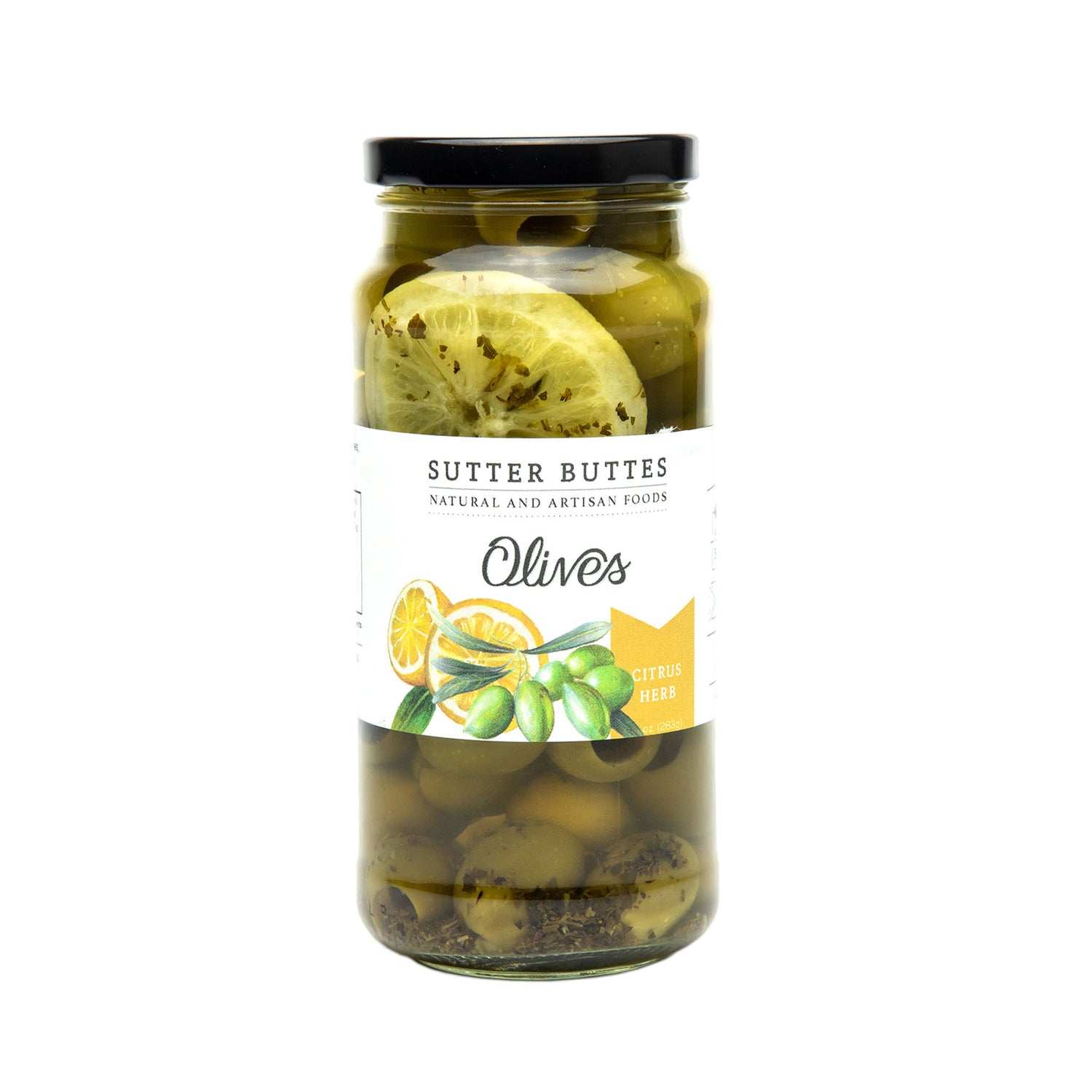 Lemon Citrus Herb Olives 10 oz.