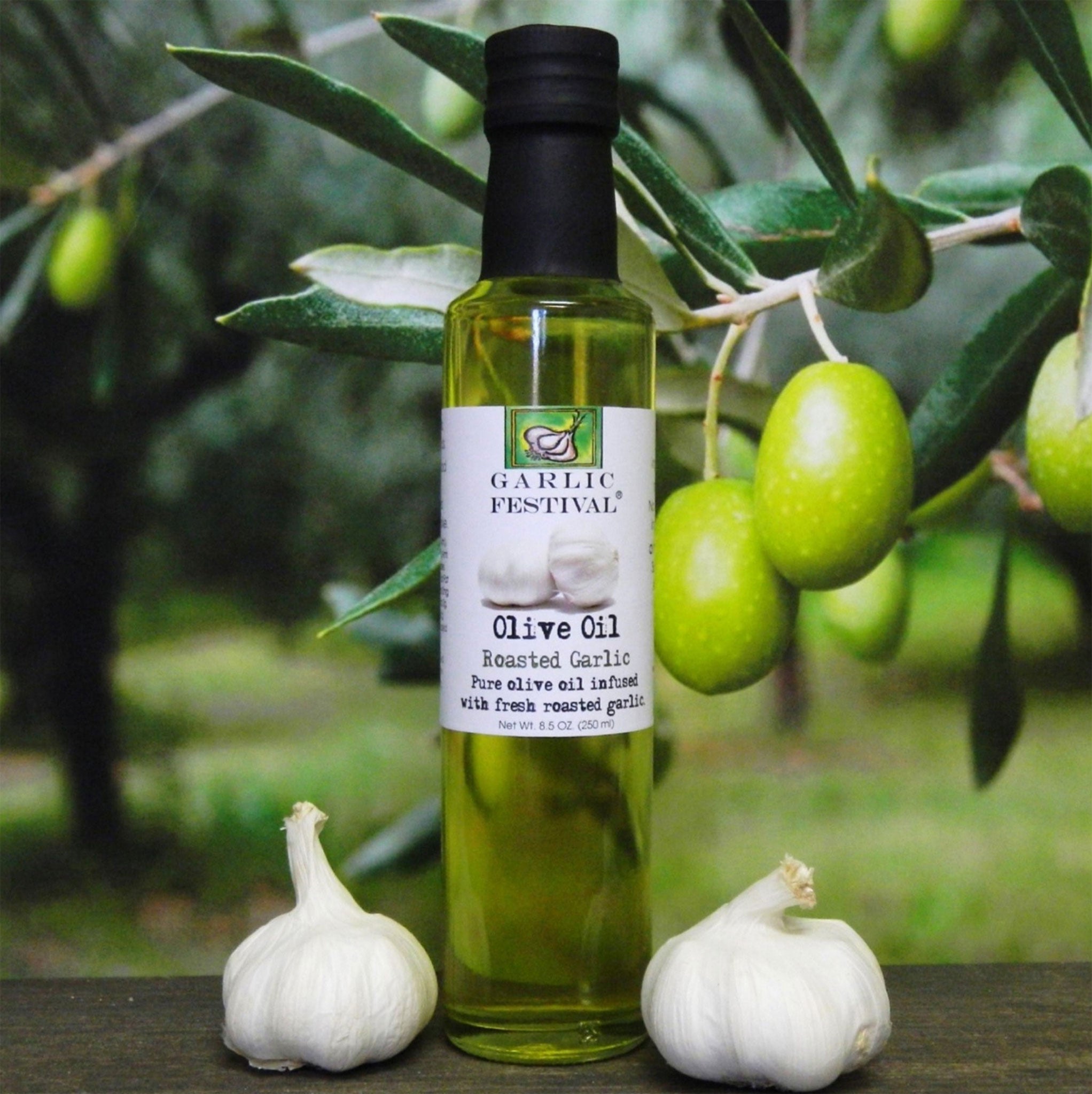 Garlic Festival Roasted Garlic Olive Oil - 8.5 oz. (250ml)