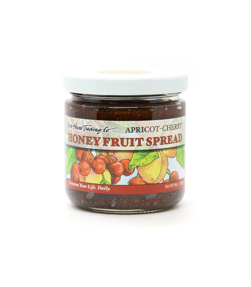 Moon Shine Trading Co.California Apricot-Cherry Honey Spread