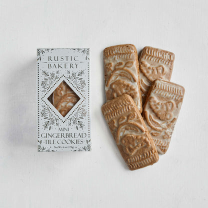 Rustic Bakery - Mini Gingerbread Tile Cookies