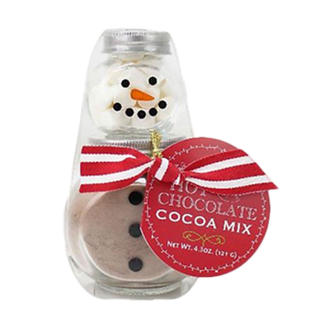 Holiday Mini Snowman Cocoa Jars