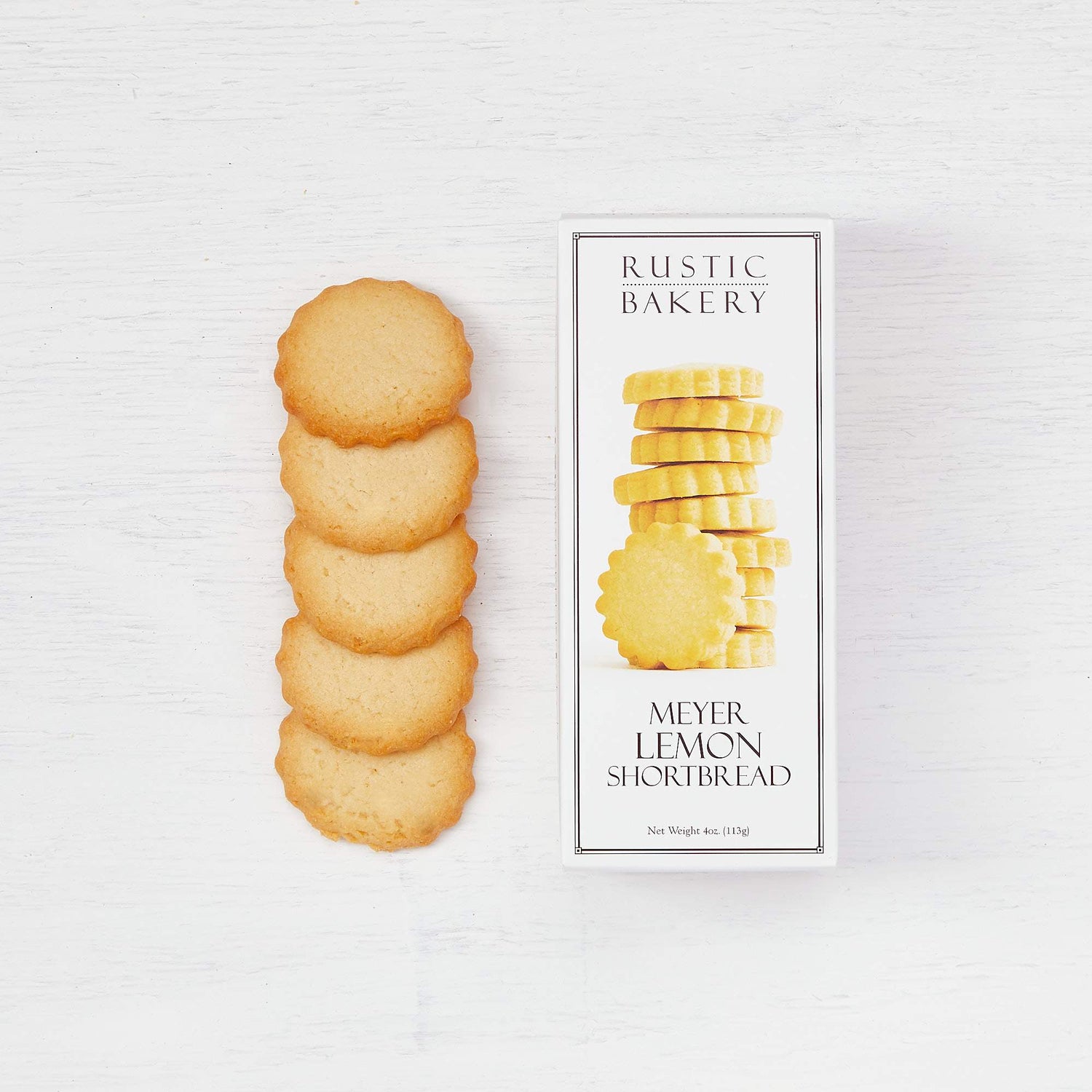 Rustic Bakery - Meyer Lemon Shortbread Cookies