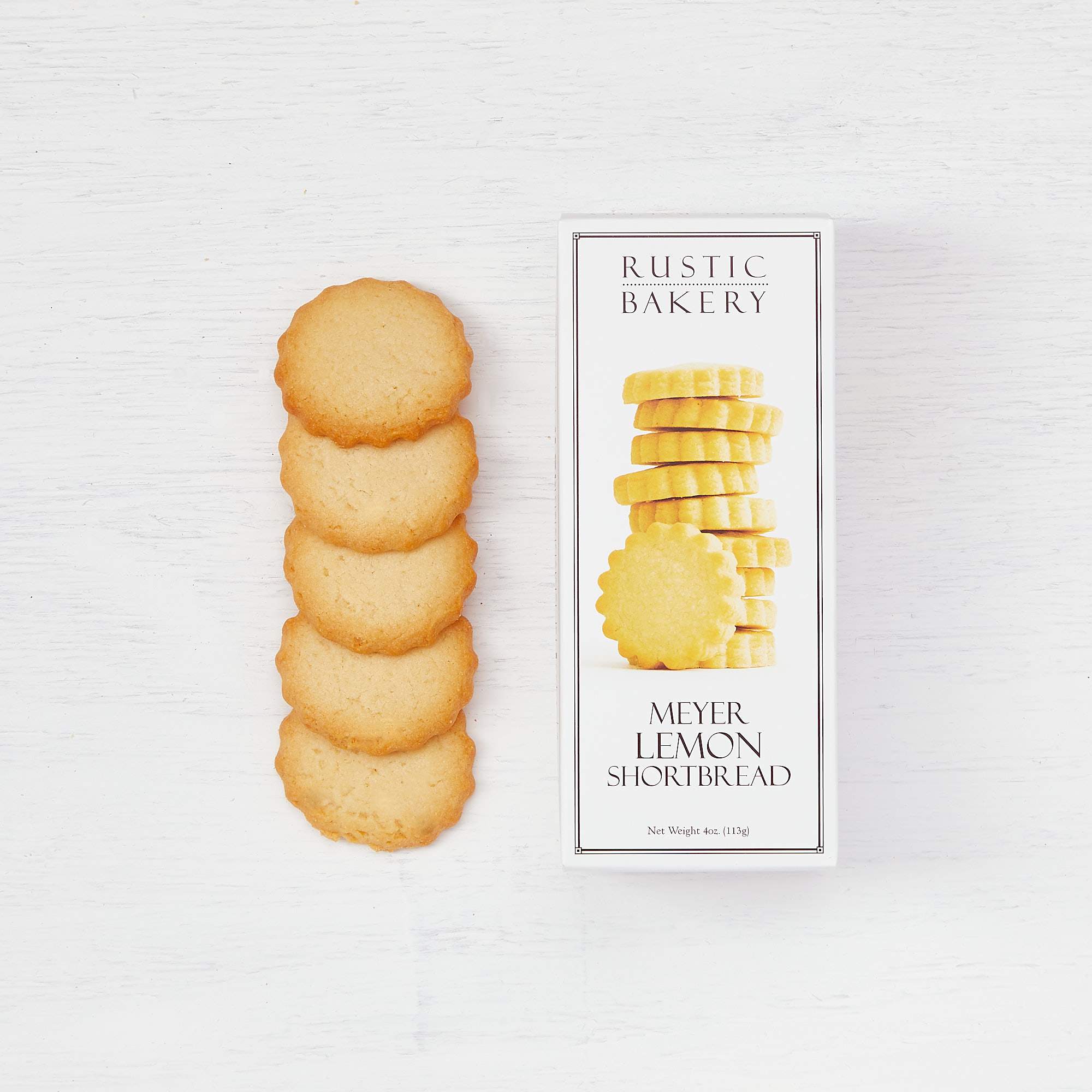 Rustic Bakery - Meyer Lemon Shortbread Cookies