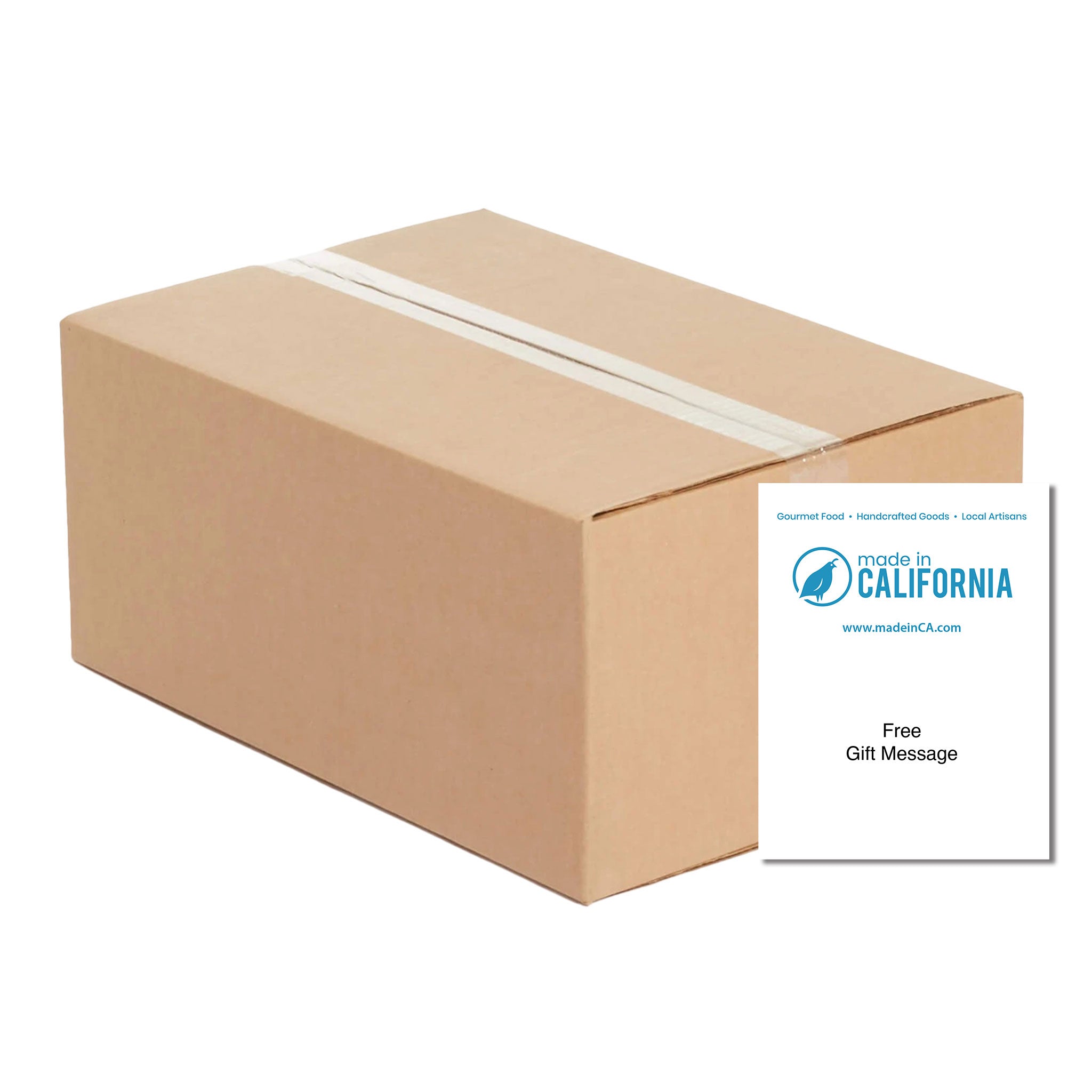 Shipping Box with Gift Card