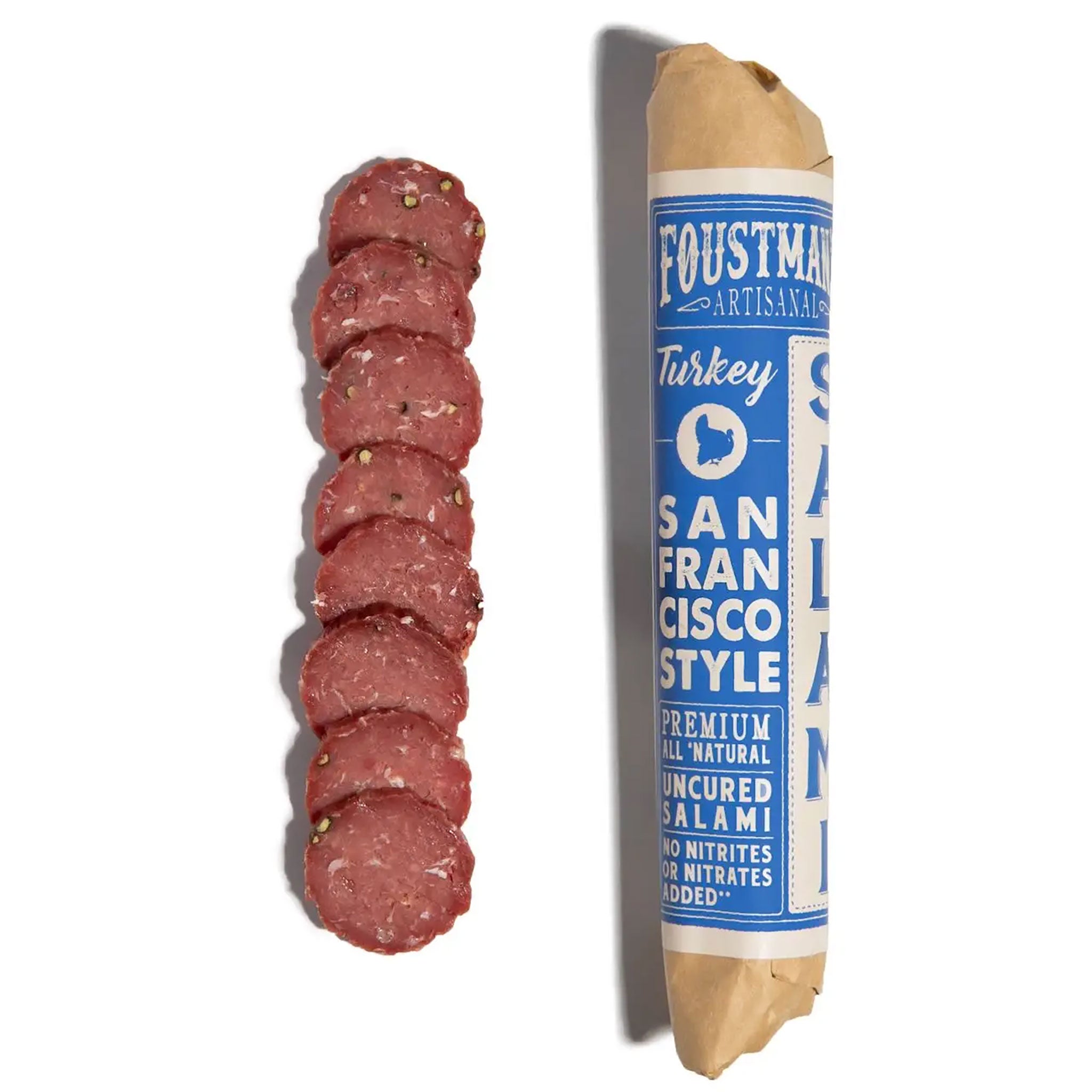 Turkey San Francisco Style Salami, 8 oz.