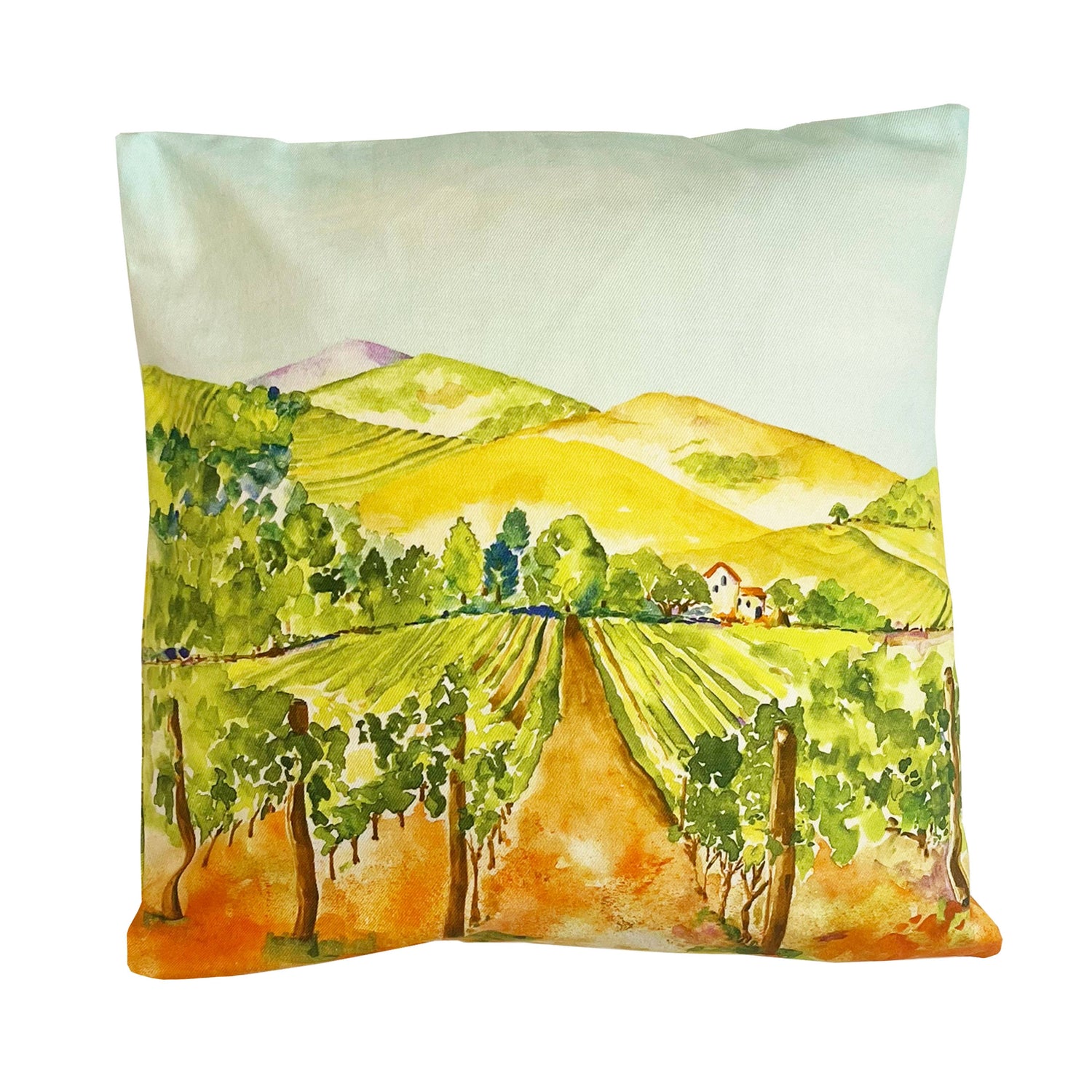 &quot;Among The Vines&quot; Pillow Cover
